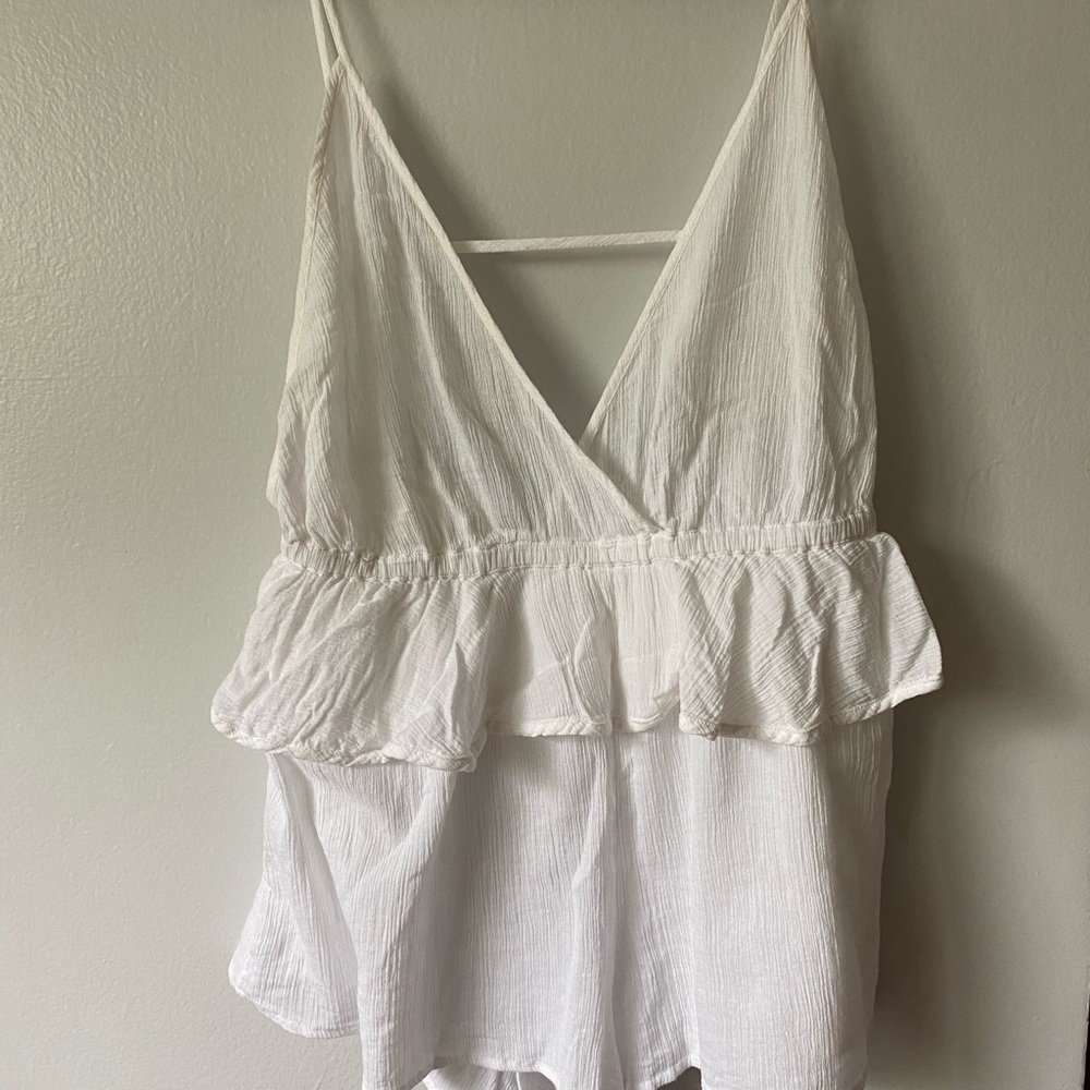 ASOS Beach Romper Cami w/ Peplum Detail (14)